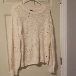 Abercrombie and fitch ivory/cream  sweater